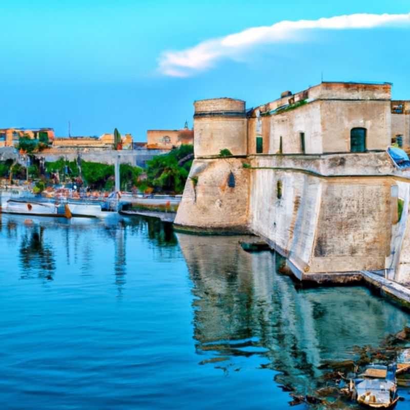 A Stroll Through Time: Uncovering the Charms of Taranto's Old Town in the Summer Sun