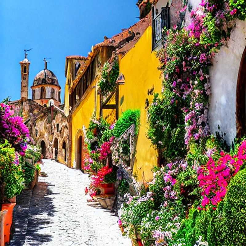 Here are a few options for alt text for an image of Taormina, Italy during spring break, each with a slightly different emphasis:
