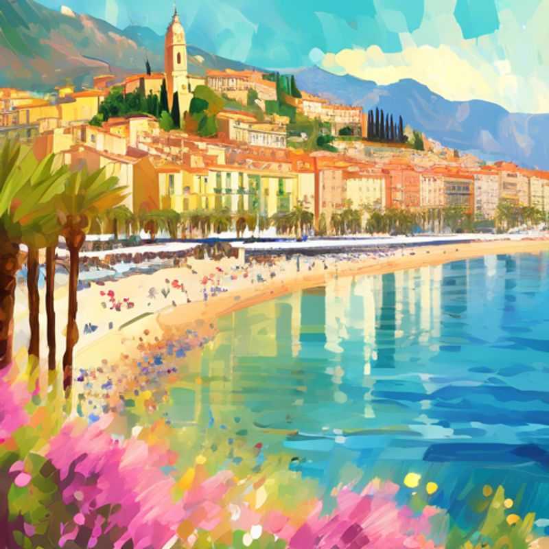 Dos amantes aventureros se deleitan con la encantadora belleza de Menton, Francia, durante su escapada de 4 días en primavera, explorando los coloridos jardines y las pintorescas calles de esta joya de la Riviera Francesa.