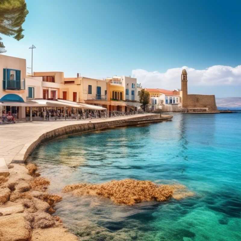 Chania, Crète: Une vue pittoresque illustrant le coût de la vie sur place.