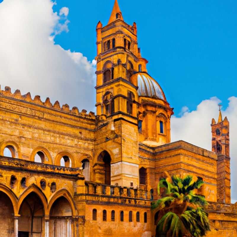 Strolling Through the Grandeur of Teatro Massimo in Palermo's Winter Embrace